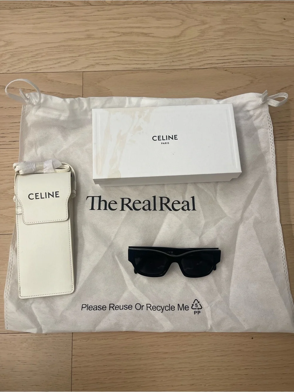 CELINE Wayfarer Tinted Sunglasses